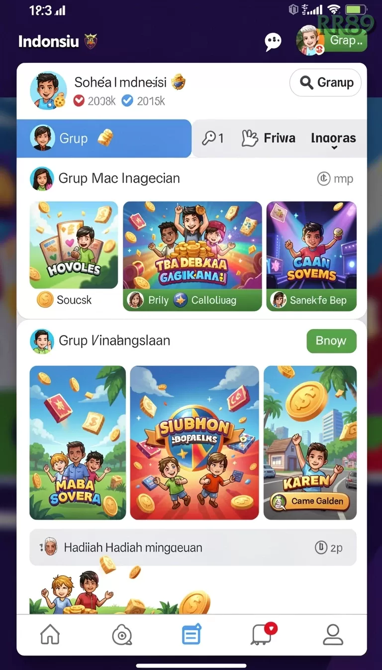 Cuplikan layar MPO777 — aktivitas